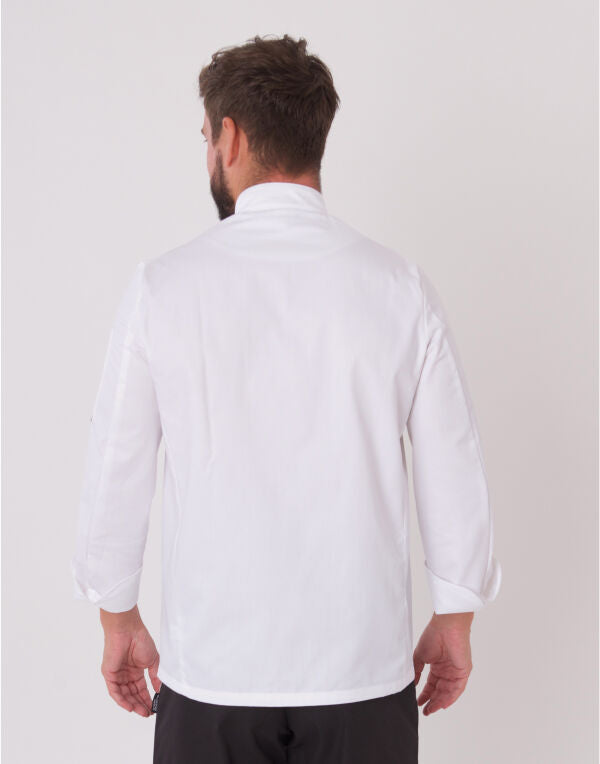 Long Sleeve Chef's Jacket - White