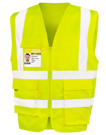 Heavy Duty Polycotton Security Vest