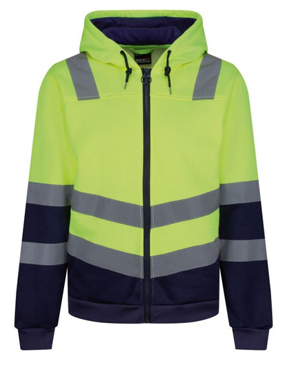 Pro Hi Vis Full Zip Hoodie