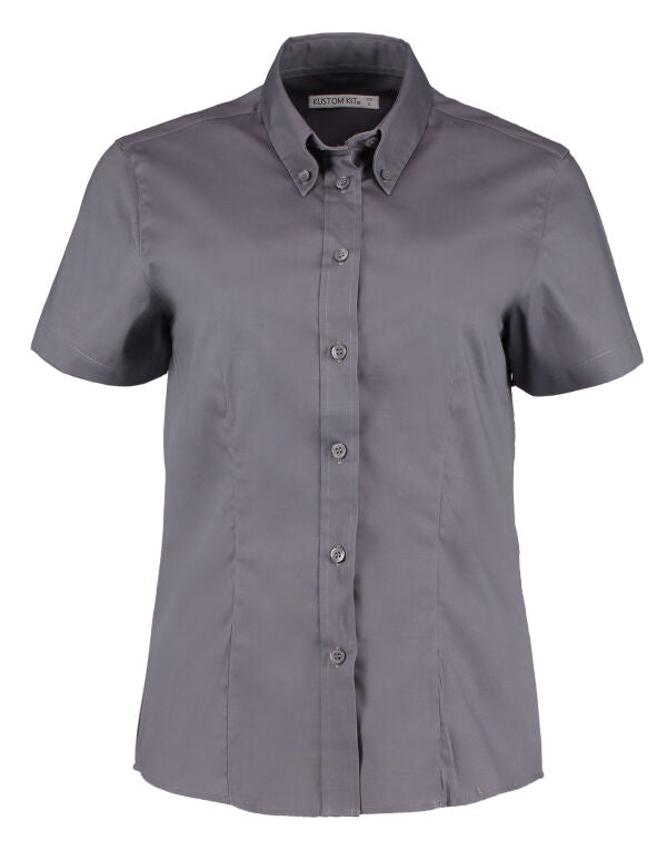 Tailored Fit Short Sleeve Premium Oxford Shirt