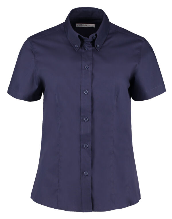 Tailored Fit Short Sleeve Premium Oxford Shirt