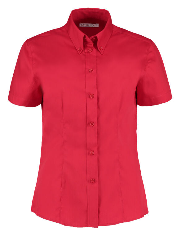 Tailored Fit Short Sleeve Premium Oxford Shirt