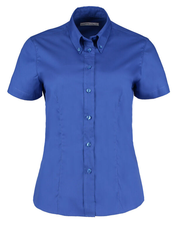 Tailored Fit Short Sleeve Premium Oxford Shirt