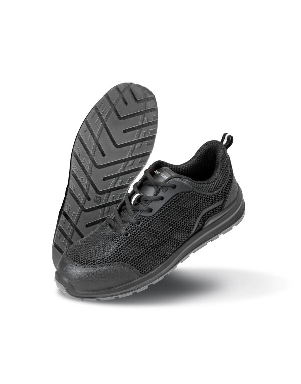 Unisex All Black Safety Trainer